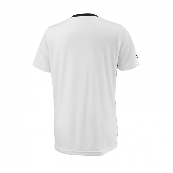 Tricou Wilson Team Crew, baieti, negru alb [2]