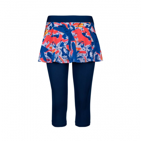 Echipamente termice dama - BIDI BADU Faida Tech Dama - Albastru Inchis/Rosu