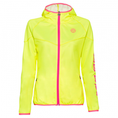 Jachete fete - Jacheta BIDI BADU Grace Tech Fata - Galben Neon/Roz