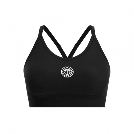 Bustiere dama - Bustiera BIDI BADU Crew Low Support Strappy Dama - Negru