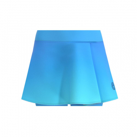 Fuste fete - Fusta BIDI BADU Colortwist Printed Wavy Fata - Aqua/Albastru