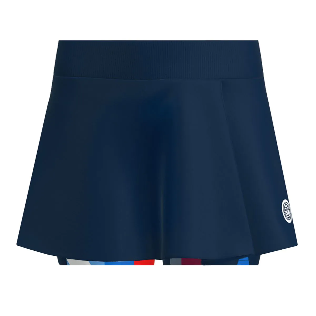 Fuste fete - Fusta fete BIDI BADU New York 2024 Printed Wavy - Bleumarin/Rosu/Albastru