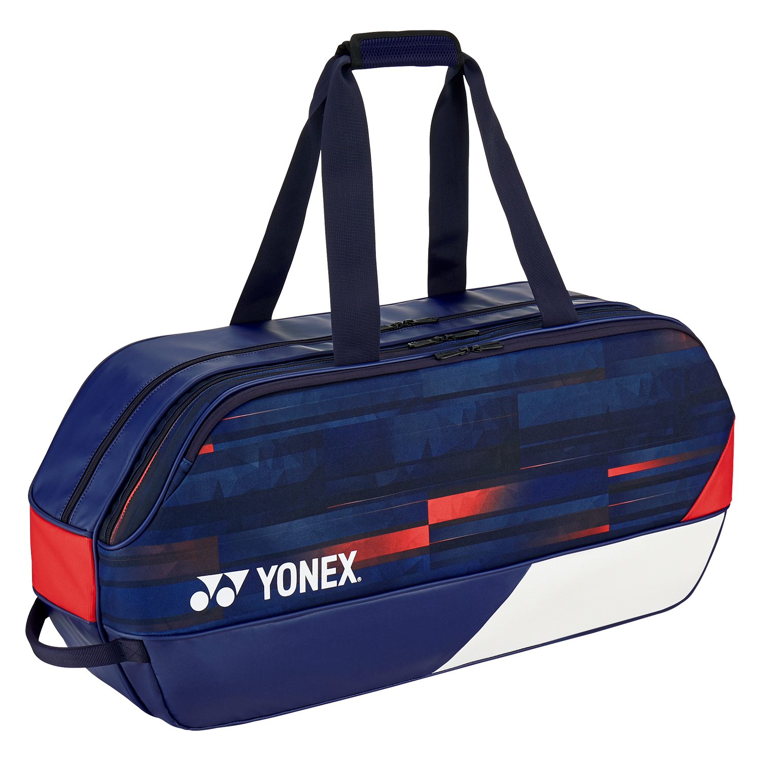 Genti tenis - Geanta tenis YONEX OLYMPIC LIMITED PRO TOURNAMENT 2024, culoare alb/bleumarin/rosu