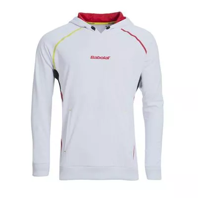 Imbracaminte barbati - Hanorac barbati Babolat Match Performance - alb