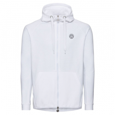 Bluze si hanorace baieti - Hanorac BIDI BADU Vitor Tech Baiat - Alb