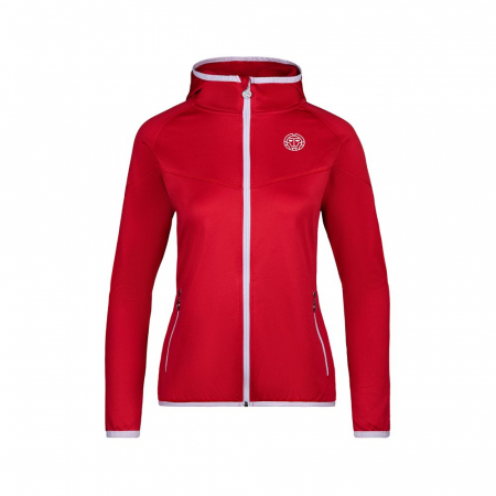 Jachete dama - Jacheta dama BIDI BADU Inga Tech - Rosu/Alb