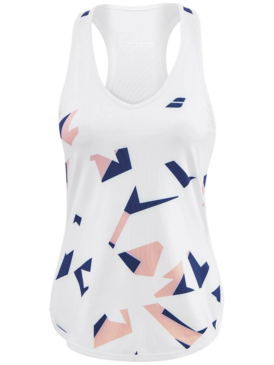 Maiouri dama - Maiou Babolat Compete Dama - Alb / Albastru Inchis