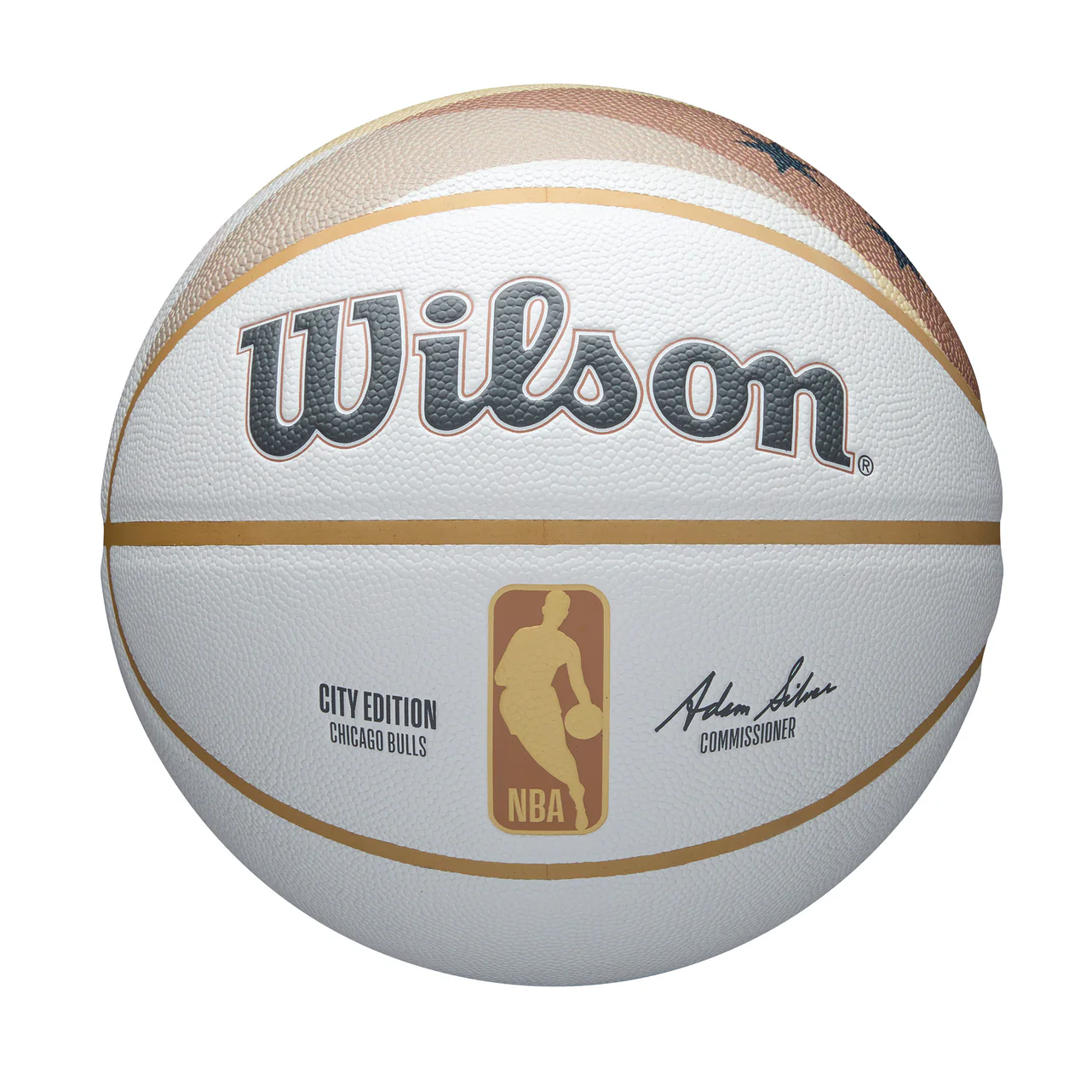 Alte sporturi - Minge baschet Wilson NBA TEAM CITY COLLECTOR Chicago Bulls 24-25