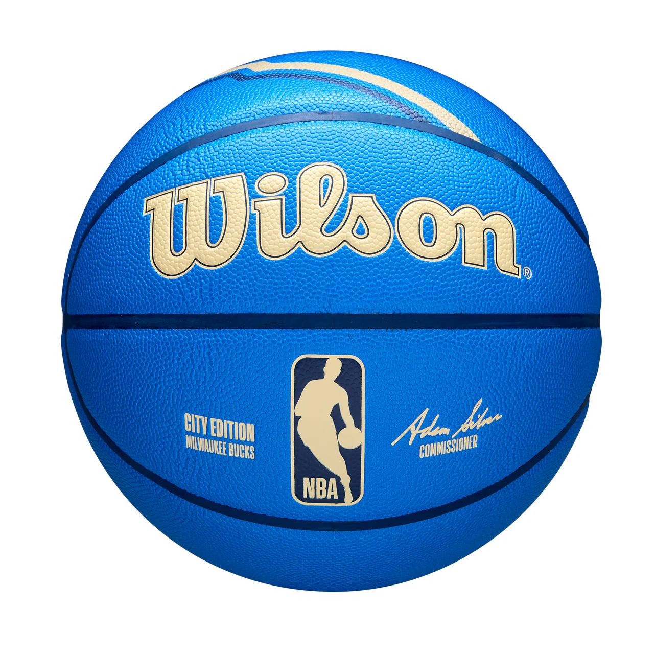 Alte sporturi - Minge baschet Wilson NBA TEAM CITY COLLECTOR Milwaukee Bucks 24-25