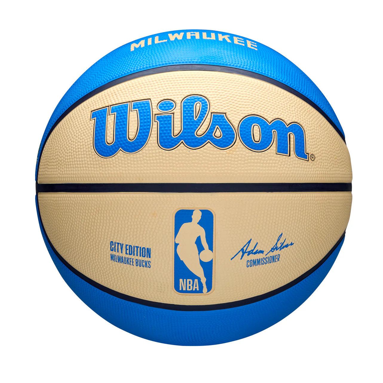 Baschet - Minge baschet Wilson NBA TEAM CITY Edition Milwaukee Bucks