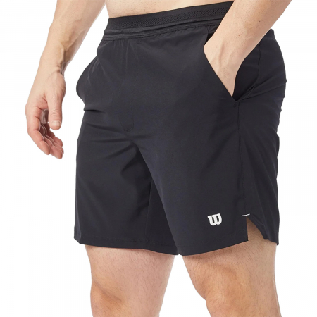Pantaloni scurti - Short barbati - Pantaloni scurti barbati Wilson TEAM 7" - negru