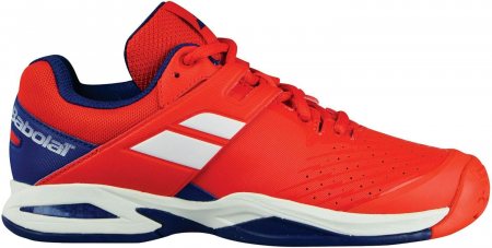 Pantofi - Pantofi Babolat Propulse All Court Junior - Rosu / Albastru
