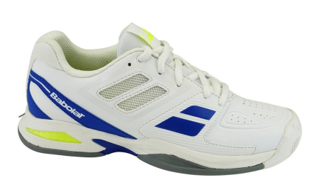 Pantofi tenis copii si juniori - Pantofi Babolat Propulse Team All Court - Alb