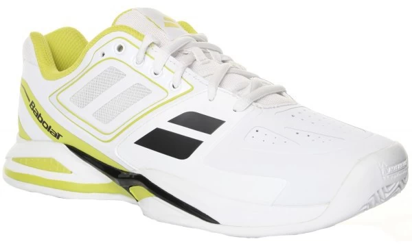 Pantofi tenis barbati - Pantofi barbati Babolat Propulse Team BPM Clay - alb/galben