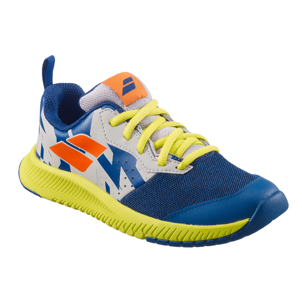 Pantofi - Pantofi Babolat Pulsion All Court Junior - Albastru Inchis / Galben