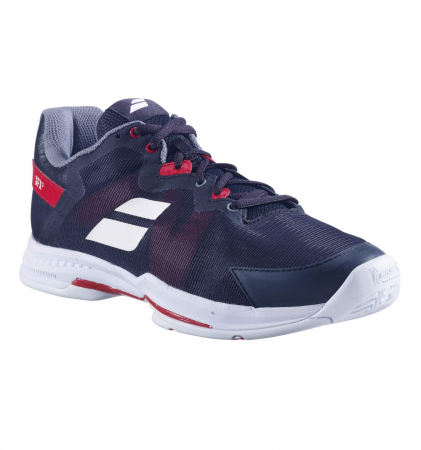Pantofi tenis barbati - Pantofi Babolat SFX3 All Court Barbat - Negru / Rosu
