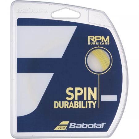Racordaje - Racordaj Babolat RPM Hurricane 1.25 Galben - plic