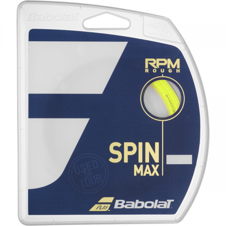 Racordaje plic 12m - Racordaj Babolat RPM Rough Galben