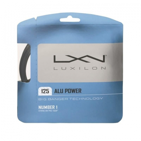 Racordaje plic 12m - Racordaj Luxilon BB Alu Power 125, gri