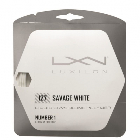 Racordaje - Racordaj Luxilon Savage 127, alb