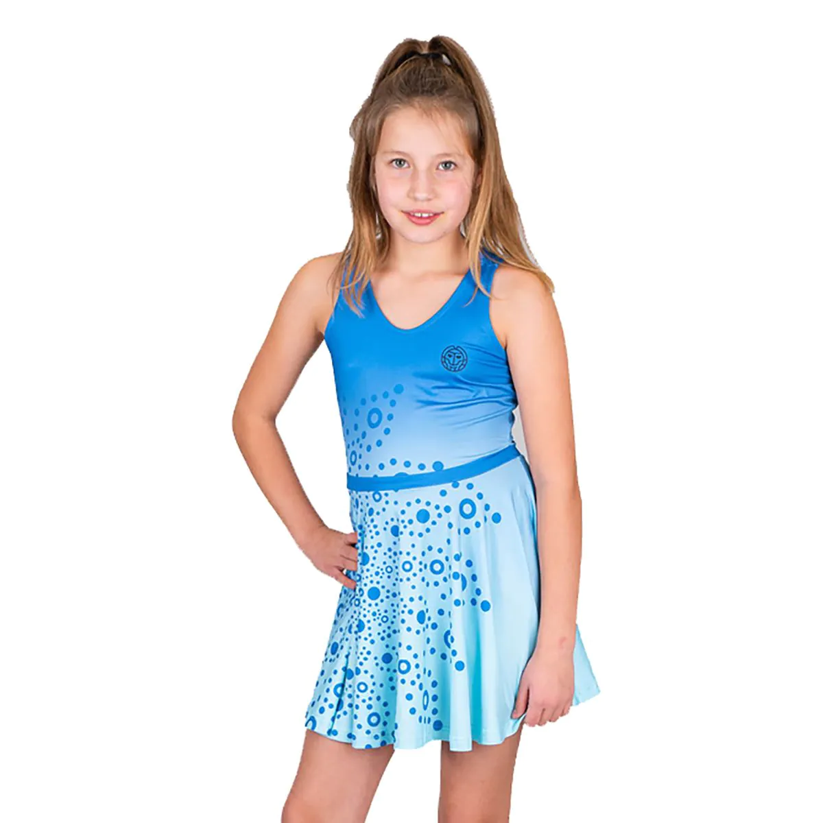 Rochii fete - Rochie BIDI BADU Colortwist Fata - Aqua/Albastru