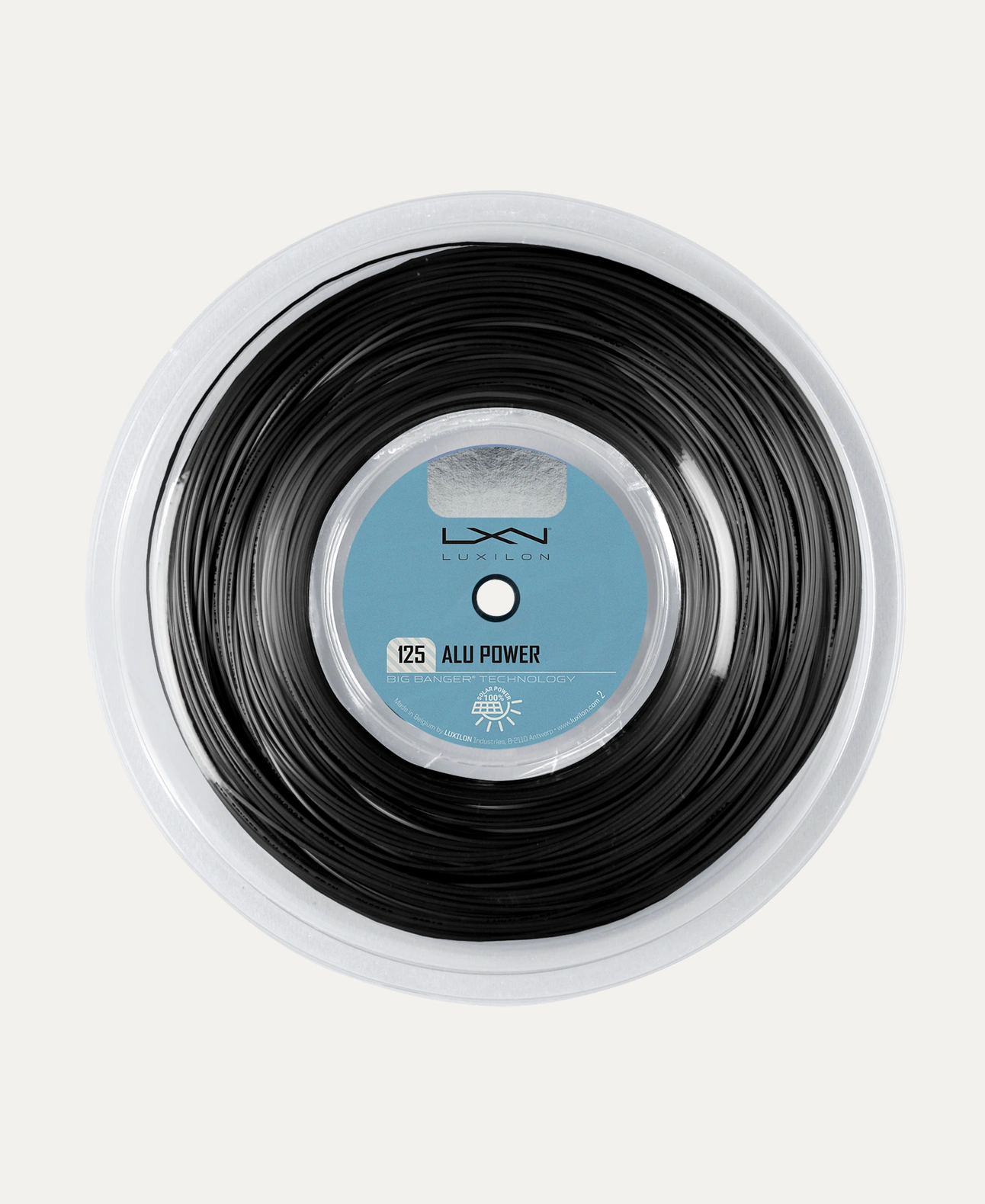 Racordaje - Rola racordaj Luxilon Alu Power 1.25 mm, 200 m - negru