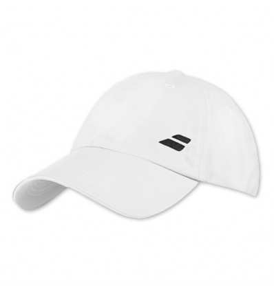 Sepci si vizoare - Sapca Babolat Basic Logo Junior - alb