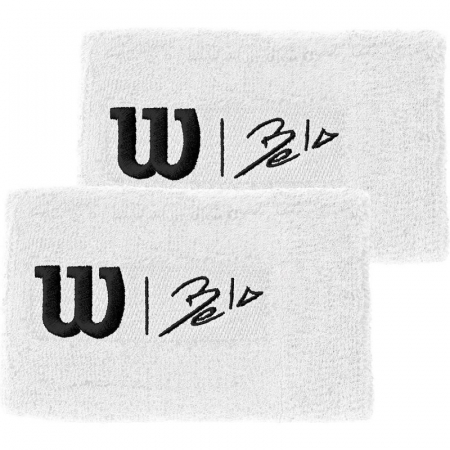 Mansete - Set 2 mansete extra late Wilson Bela albe