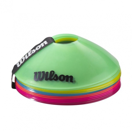Accesorii teren tenis - Set conuri de antrenament Wilson - 12 bucati multicolor