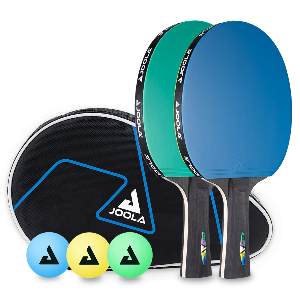 Palete tenis de masa - Set Joola Duo Colorato