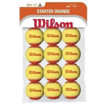 Mingi - Set mingi tenis Wilson Starter Orange ball, 12 bucati