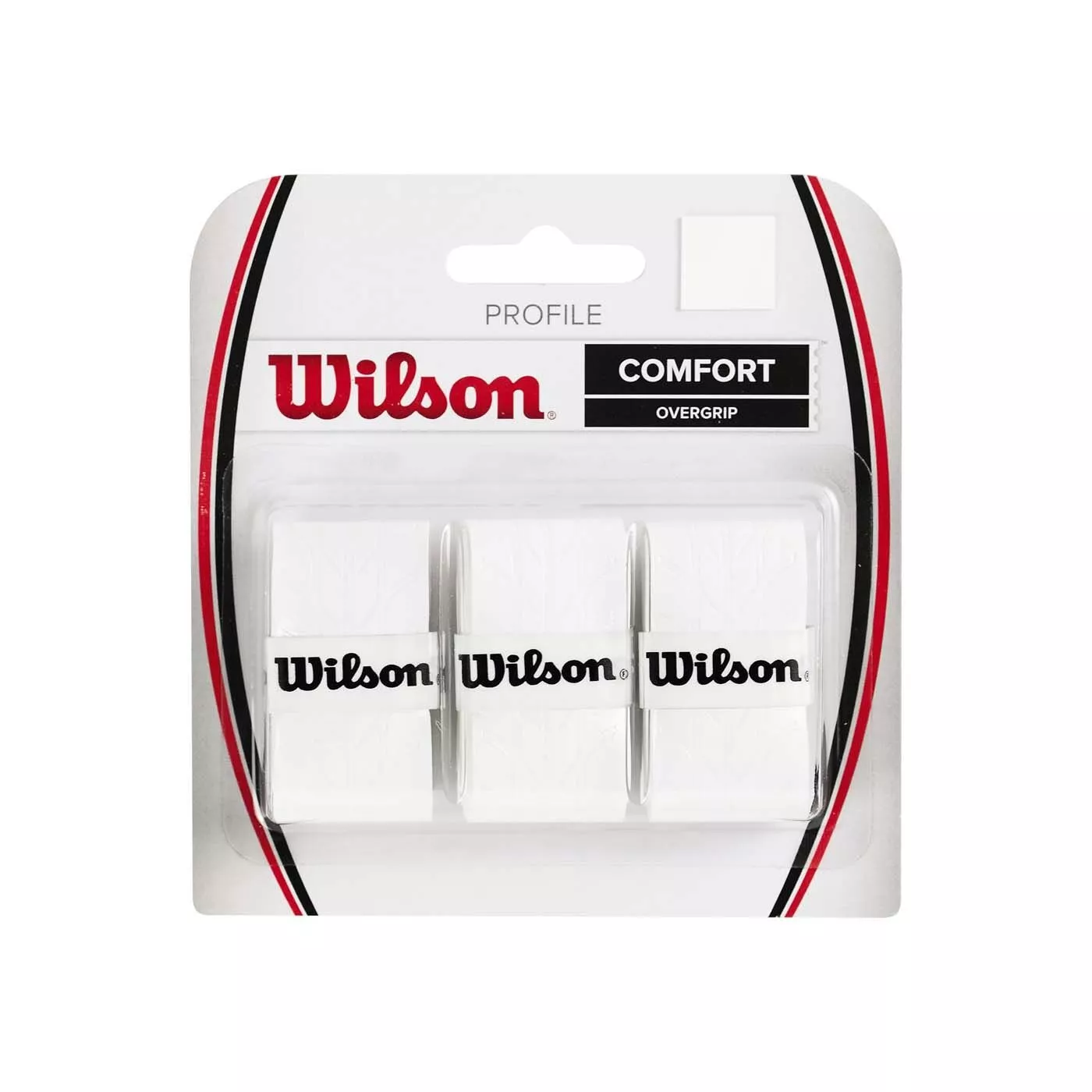 Gripuri si Overgripuri - Set overgrip Wilson Profile 3 bucati - alb