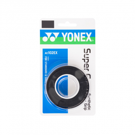 Gripuri si Overgripuri - Set Overgrip Yonex Super Grap - negru