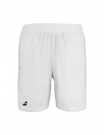 Pantaloni scurti - Short barbati - Short barbati Babolat Play logo - alb