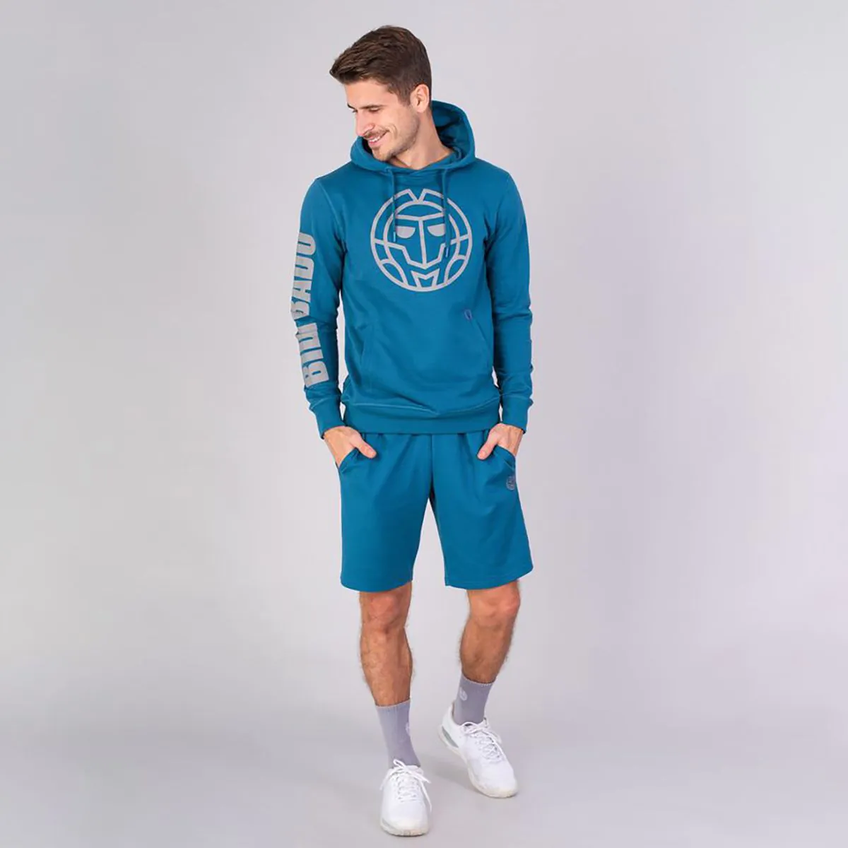 Pantaloni scurti - Short barbati - Short barbati BIDI BADU Danyo Basic - Petrol