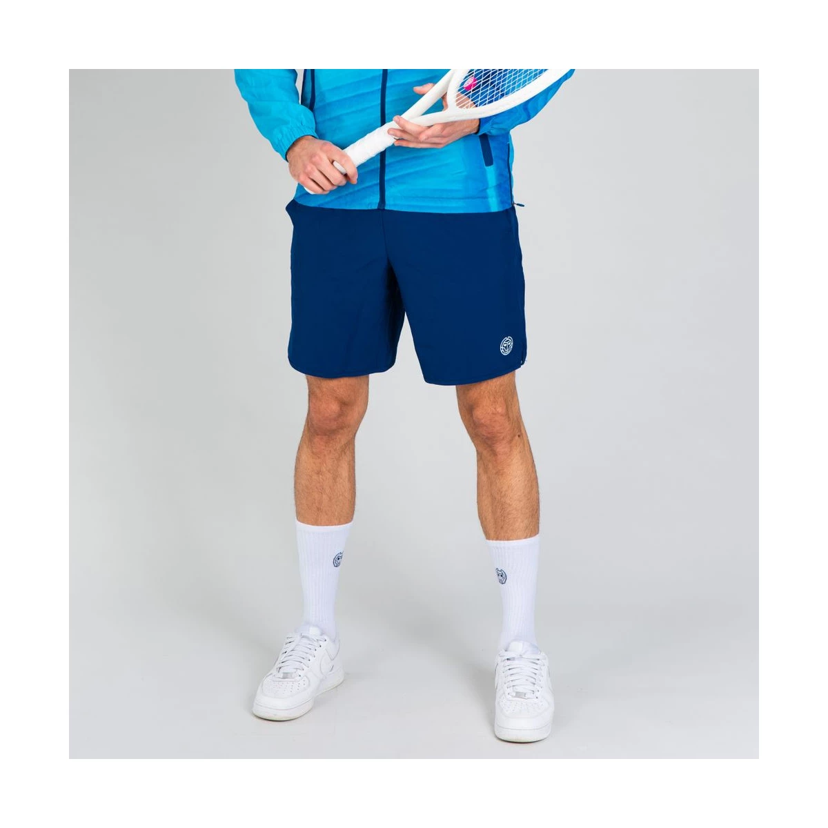 Pantaloni scurti - Short barbati - Short barbati BIDI BADU Henry 2.0 Tech - Albastru Inchis