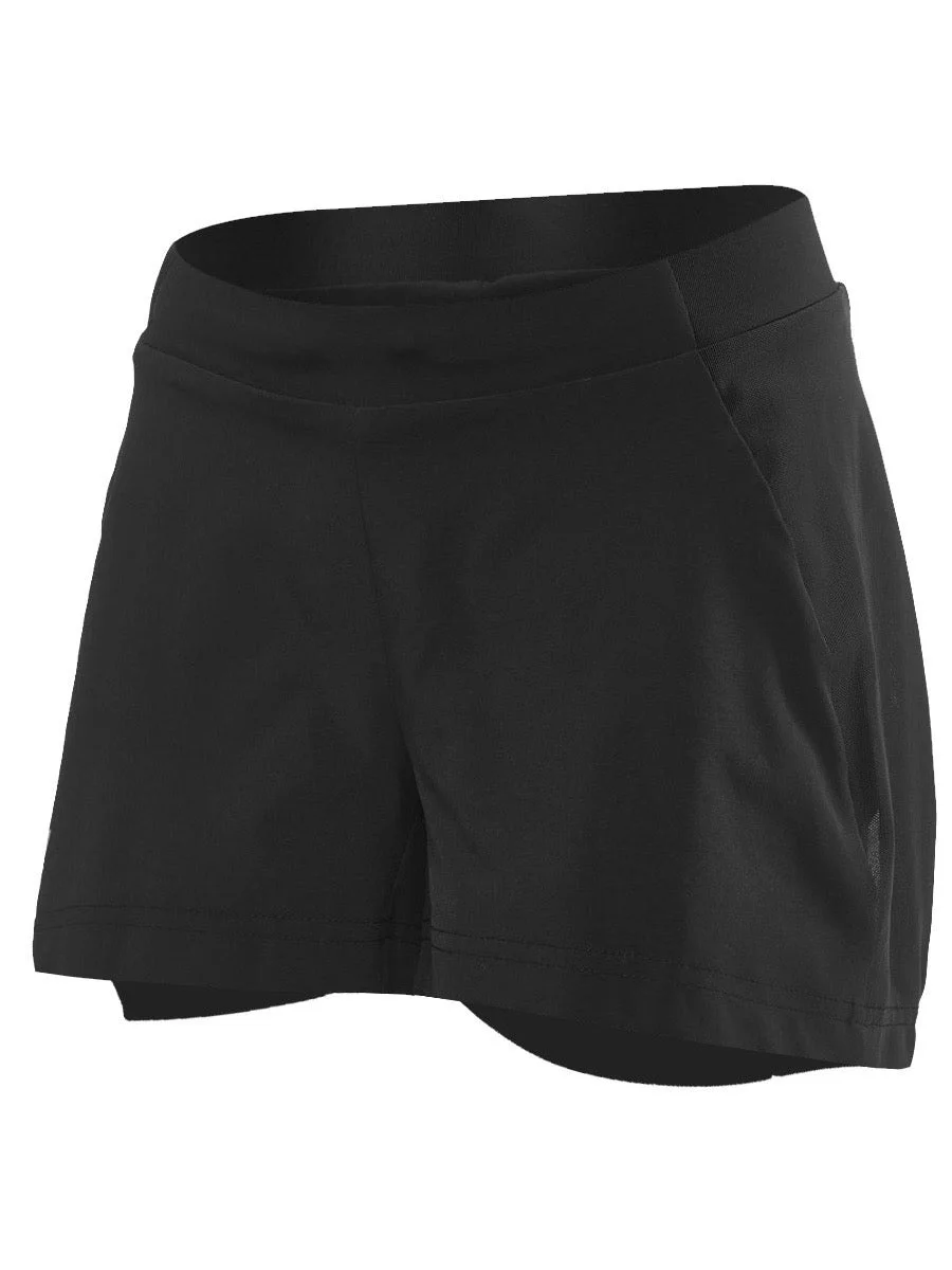 Pantaloni scurti - Short fete - Short fete Babolat Exercise 3 in 1- negru