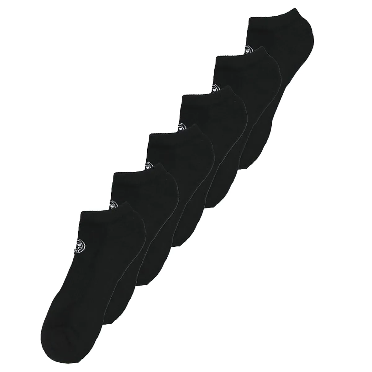 Sosete - Sosete BIDI BADU No Party XXL No Show Move 6 Perechi - Negru