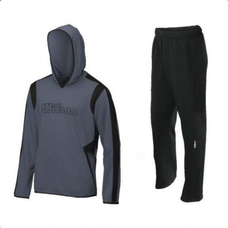 Trening copii si juniori - Trening Wilson New Knit Warmup, juniori, gri