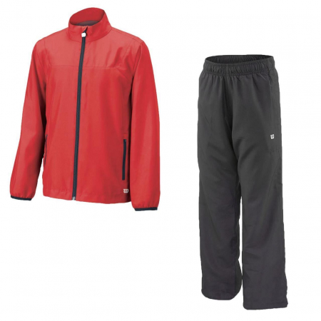 Trening copii si juniori - Trening Wilson Team Woven Warmup, copii, rosu