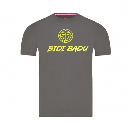 Imbracaminte barbati - Tricou barbat BIDI BADU Yosan Lifestyle - Gri Inchis