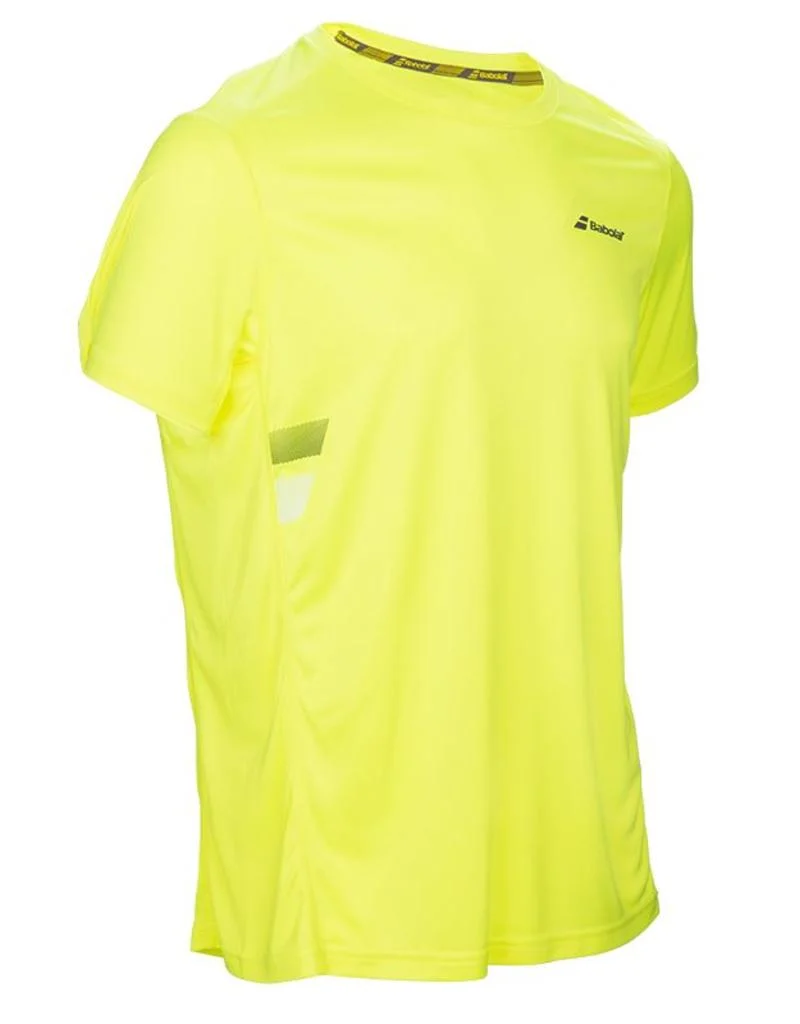 Imbracaminte barbati - Tricou barbati Babolat Core Flag Club - Galben
