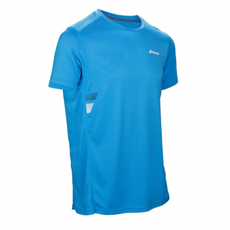 Imbracaminte barbati - Tricou barbati Babolat Core Flag Club - albastru