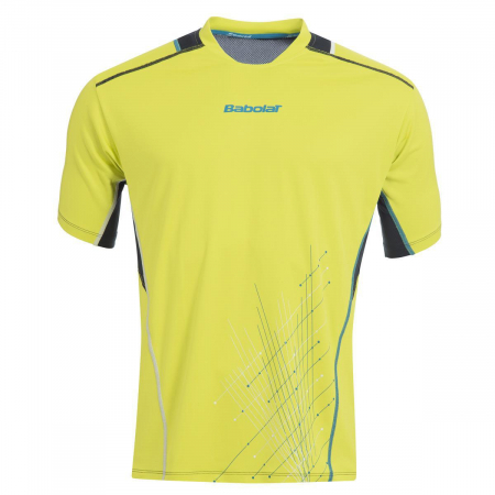 Imbracaminte barbati - Tricou barbati Babolat Match Performance  - Galben