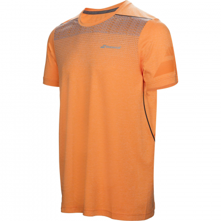 Imbracaminte barbati - Tricou barbati Babolat Performance Crew Neck - Portocaliu