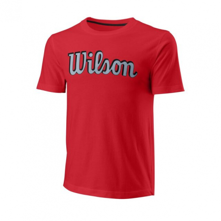 Imbracaminte barbati - Tricou barbati Wilson ScriptT ECP CTN slimfit