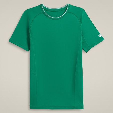 Imbracaminte barbati - Tricou barbati Wilson TEAM Seamless - verde