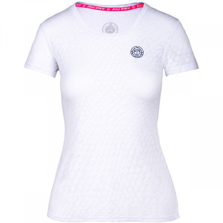 Tricouri dama - Tricou BIDI BADU Bineta Tech Burnout Dama - Alb