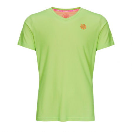 Imbracaminte baieti - Tricou BIDI BADU Evin Tech Baiat - Verde Neon