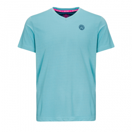 Imbracaminte baieti - Tricou BIDI BADU Evin Baiat - Aqua/Albastru Inchis